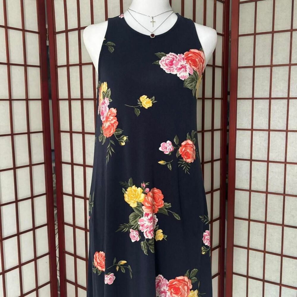 Old-navy Women's Black and Navy Dress